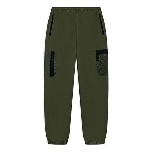 Joggingbukser Li-Ning Counterflow Logo Pocket Joggers Grøn | AKXS855-2