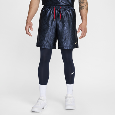 Shorts Nike KOBE BRYANT DRI-FIT STANDARD ISSUES REVERSIBLE 6INCH SHORTS, DARK OBSIDIAN/VARSITY RED/JERSEY GOLD Sort | FZ0932-475, 3