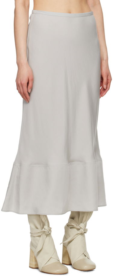 Nederdel LEMAIRE Lemaire Bias-Cut Maxi Skirt Grå | SK1023 LF1126, 1