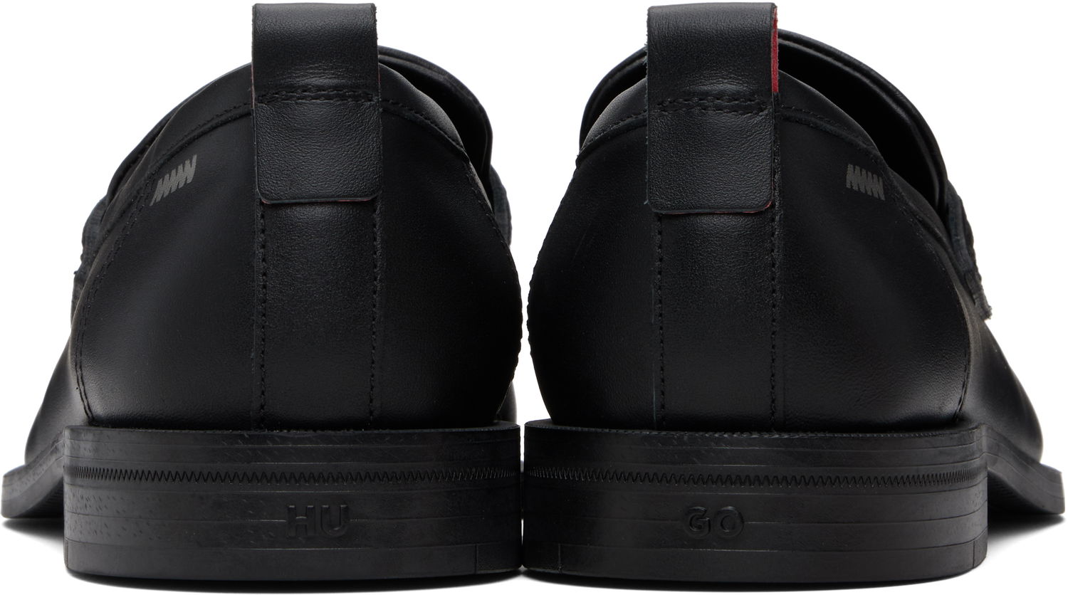 Sneakers og sko BOSS Hugo Perforated Loafers Sort | 50548646, 1