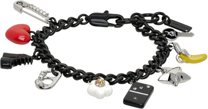 Armbånd Marc Jacobs Marc Jacobs 'The Collector Charm' Chain Bracelet with Charms Flerfarvet | 2P5JBR001J47