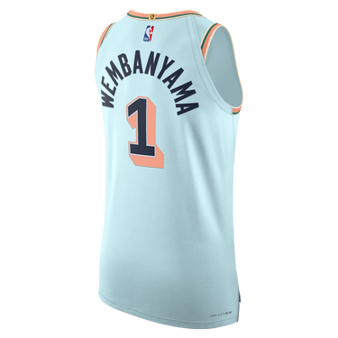 Tanktop Nike Authentic Victor Wembanyama San Antonio Spurs City Edition Basketball Jersey 2024/25 Blå | FQ4482-474, 2