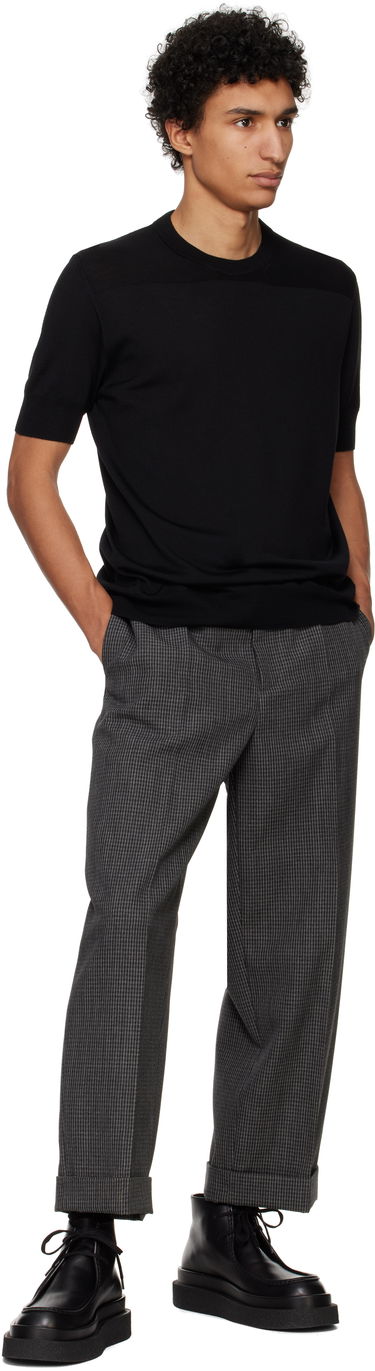 T-shirt Jil Sander Jil Sander Virgin Wool T-Shirt Sort | J22GC0104_J14610, 3