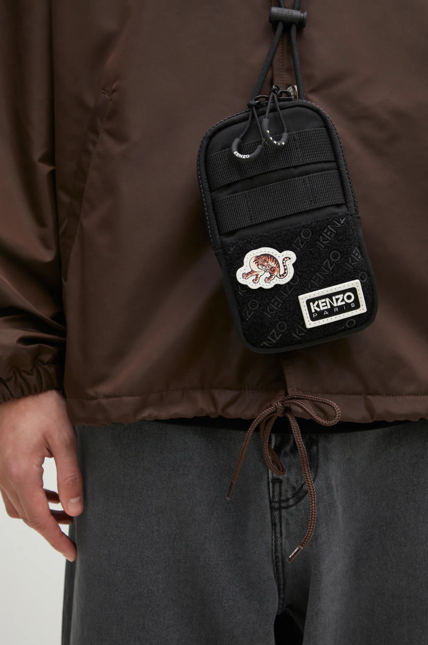 Taljetaske KENZO Phone Holder On Strap Sort | FE65PM208F20.99, 0