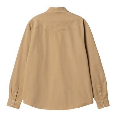 Skjorte Carhartt WIP Long Sleeve Shirt Santa Fe Beige | I034384_9, 1