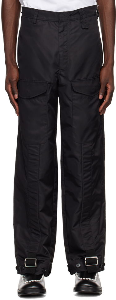 Cargo bukser Simone Rocha Simone Rocha Cinch Strap Trousers Sort | 4053 1002, 0