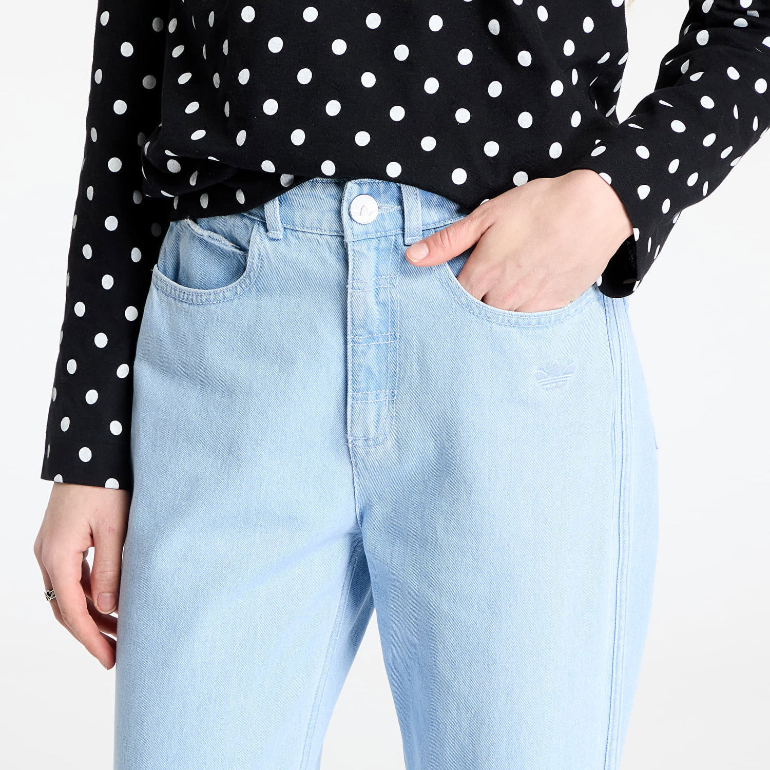 Jeans adidas Originals adidas Premium Essentials Denim Pants Blå | JD4757, 1