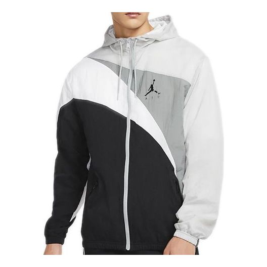 Vindjakke Jordan Jordan Jumpman Wave Woven Jacket Grå | CK6867-077