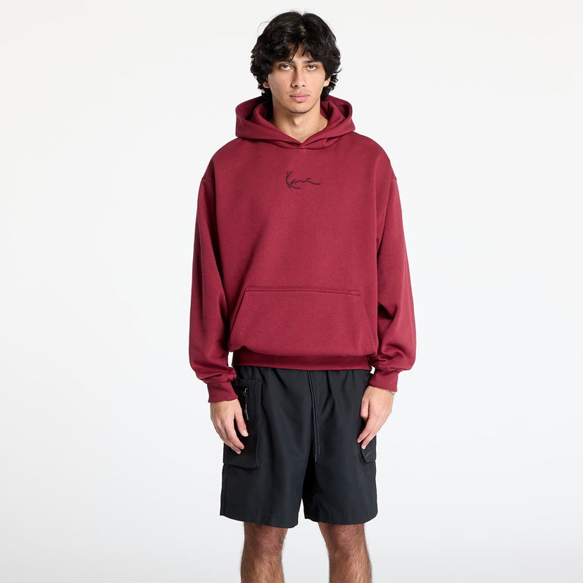 Sweatshirt Karl Kani Signature Essential Hoodie Bourgogne | 60210190