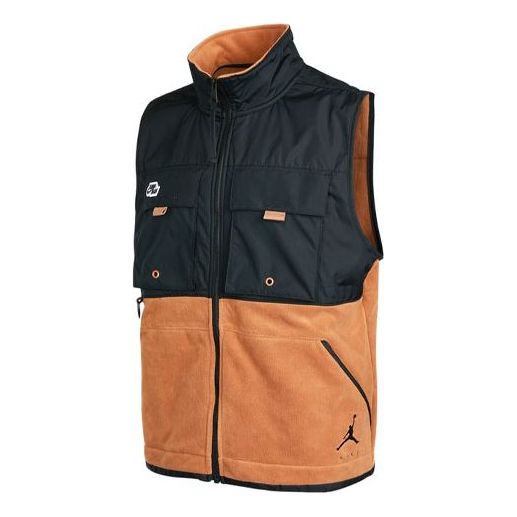 Vest Jordan Jordan Jumpman Fleece Lined Vest Brun | DC9662-256