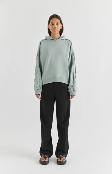Sweatshirt AXEL ARIGATO Clove Washed Hoodie Grøn | A2097001, 4