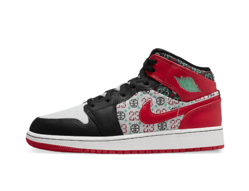 Sneakers og sko Jordan Air Jordan 1 Mid "Holiday" GS Rød | DM1208-150