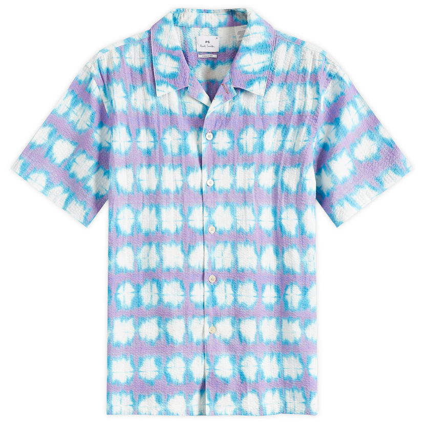 Skjorte Paul Smith Paul Smith Men's Dyed Vacation Shirt Blå | M2R-695U-N22104-44