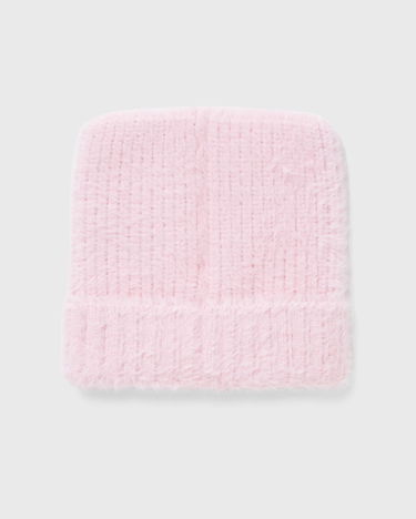Beanie Casablanca Fluffy Nylon Square Hat Lyserød | A-AW25-HAT-101-01, 1