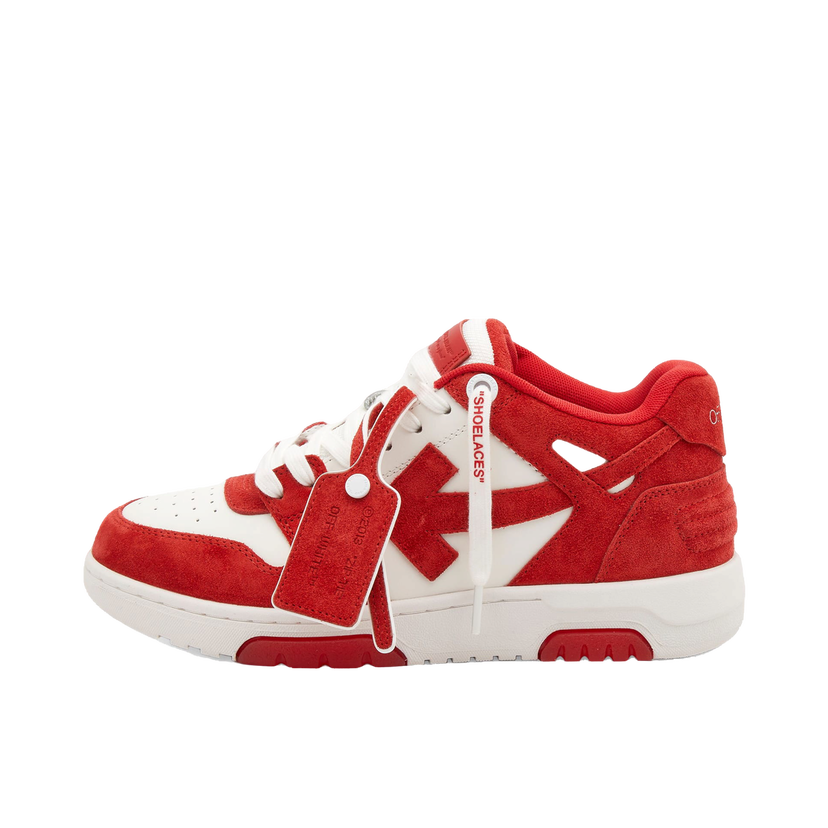 Sneakers og sko Off-White Off-White Out Of Office Rød | OMIA189S25LEA0072701