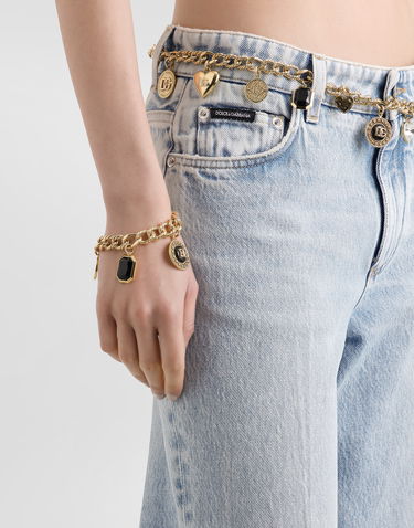 Armbånd Dolce & Gabbana Dolce & Gabbana Like A Virgin Gold Charm Bracelet Metalisk | WBR6V3W1111ZOO00, 1