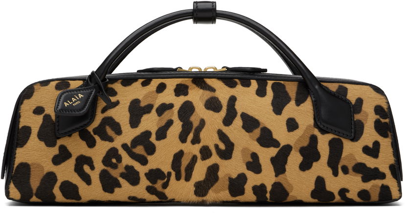 Håndtaske Alaïa ALAÏA 'Le Teckel' Calf Hair Bag Flerfarvet | AA1S06026CA329