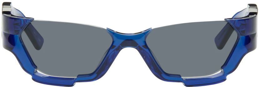 Solbriller Feng Chen Wang Feng Chen Wang Deconstructed Sunglasses Blå | SSE-WS02-001