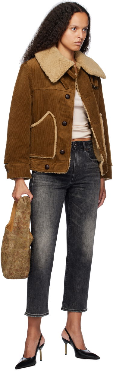 Jeans R13 R13 Romeo Crop Jeans Sort | R13WD103-D248A, 3