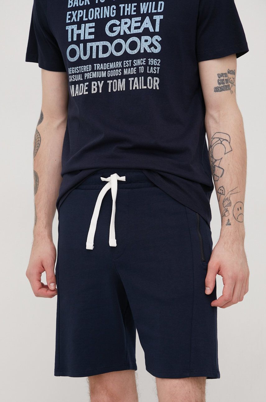 Shorts TOM TAILOR Shorts Mørkeblå | 1031375.10668, 0