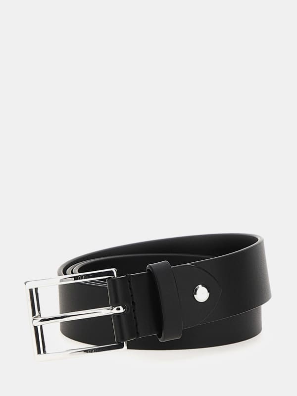 Bælter GUESS Genuine Leather Belt Sort | BM7774P3435, 0