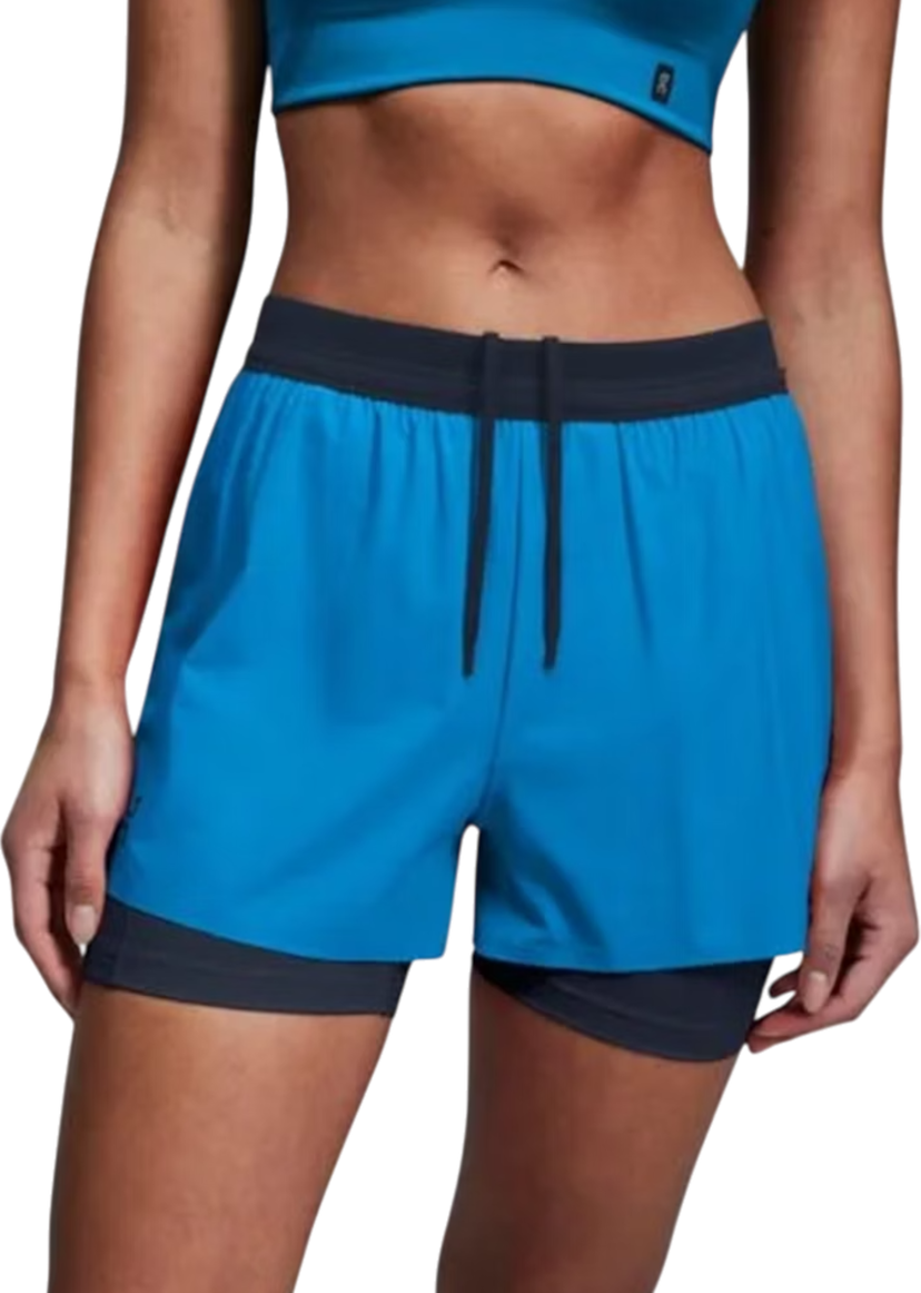 Shorts On Running On Running 3" Performance 2-in-1 Shorts Blå | 1wf10120267