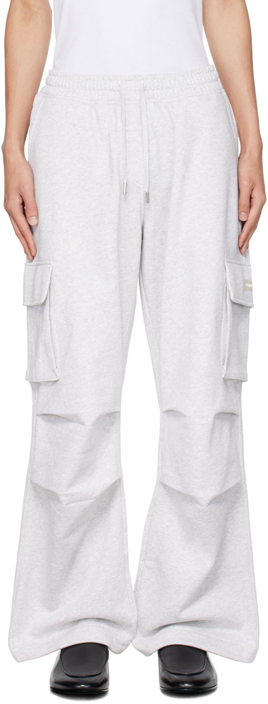 Cargo bukser Coperni Wide Leg Sweatpants Hvid | COPJS61523MEN