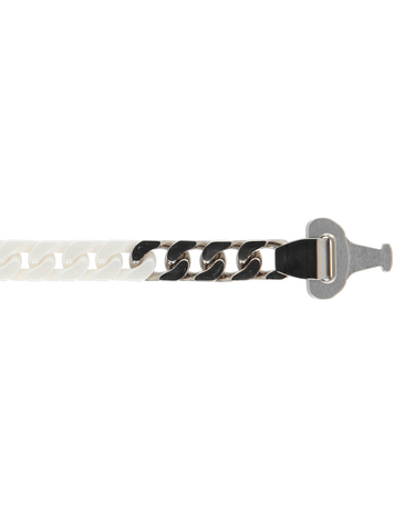 Halskæde 1017 ALYX 9SM Ceramic Buckle Chain Necklace Hvid | AAUJW0120OT01 WTH0001, 4