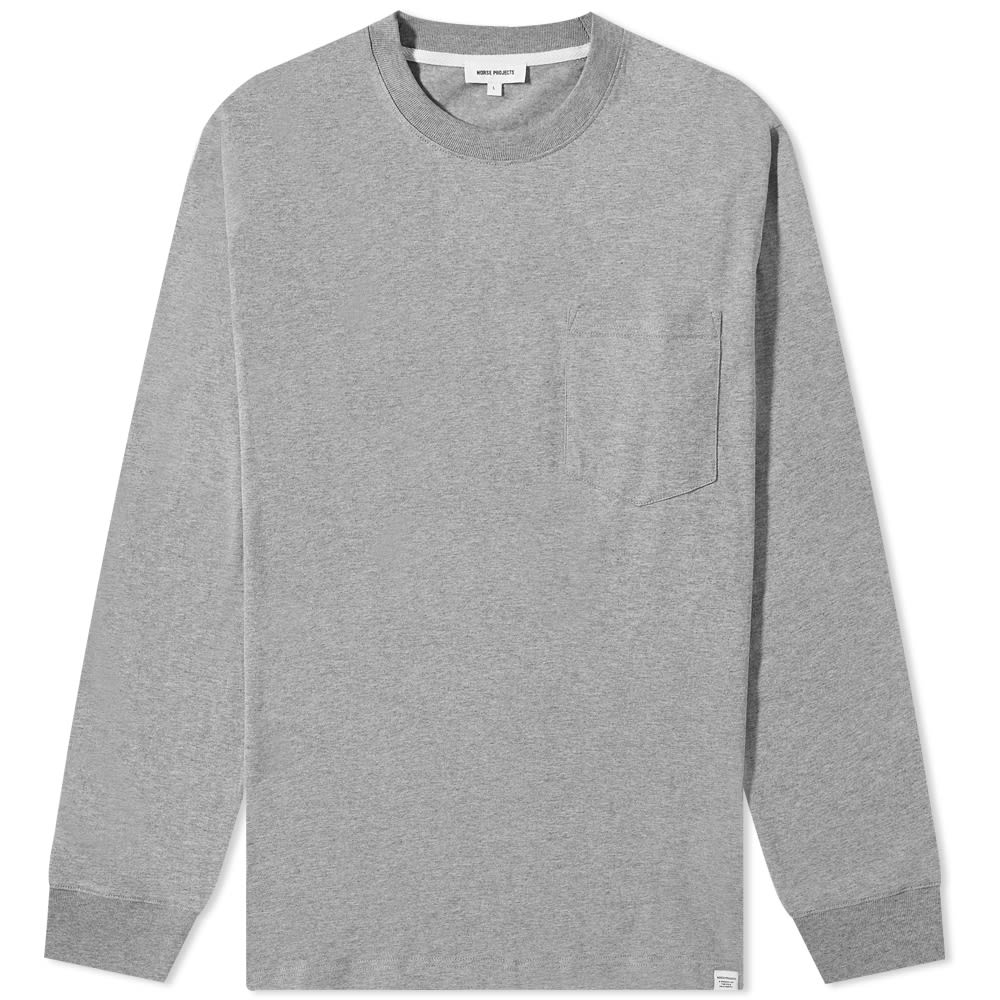 T-shirt NORSE PROJECTS Johannes Standard Pocket Tee Grå | N10-0205-1026, 0
