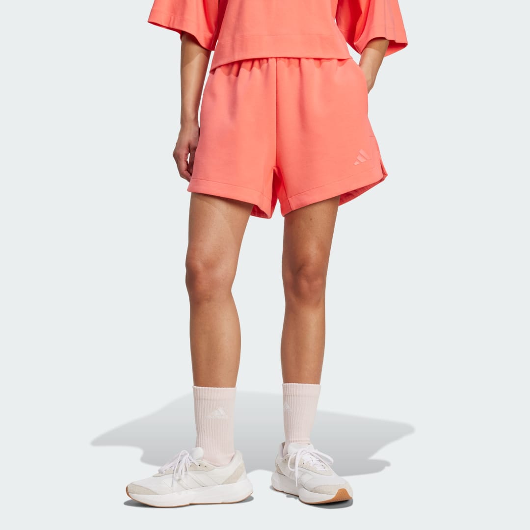 Shorts adidas Performance ALL SZN Soft Lux Relaxed Shorts Lyserød | KD9767, 0