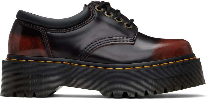 Sneakers og sko Dr. Martens 8053 Leather Platform Derbys Rød | 40905600