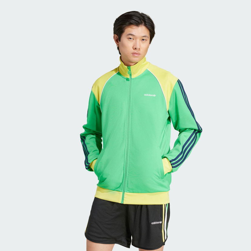 Træningsdragt adidas Performance Track Jacket Grøn | JC8388