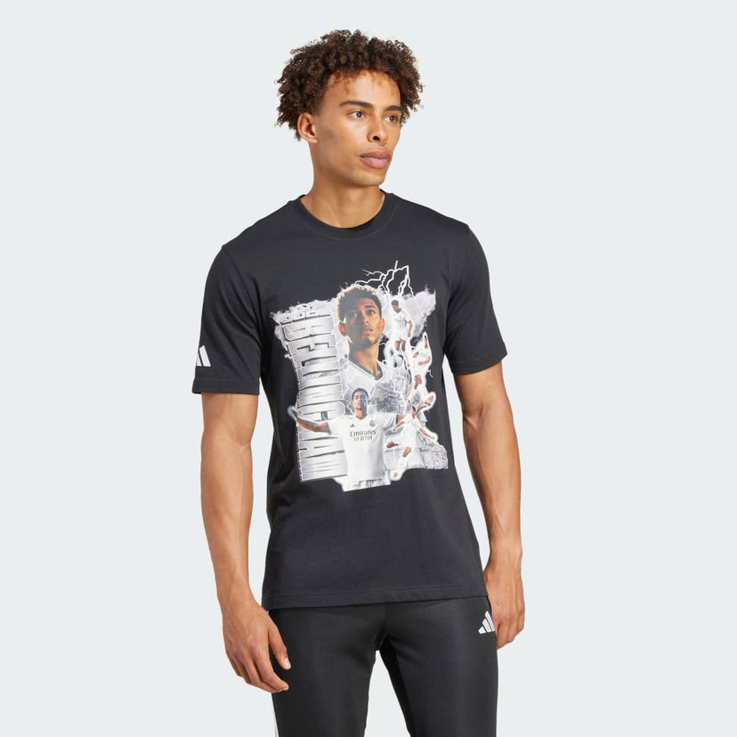 T-shirt adidas Performance Bellingham Tour Graphic T-Shirt Sort | JN0832