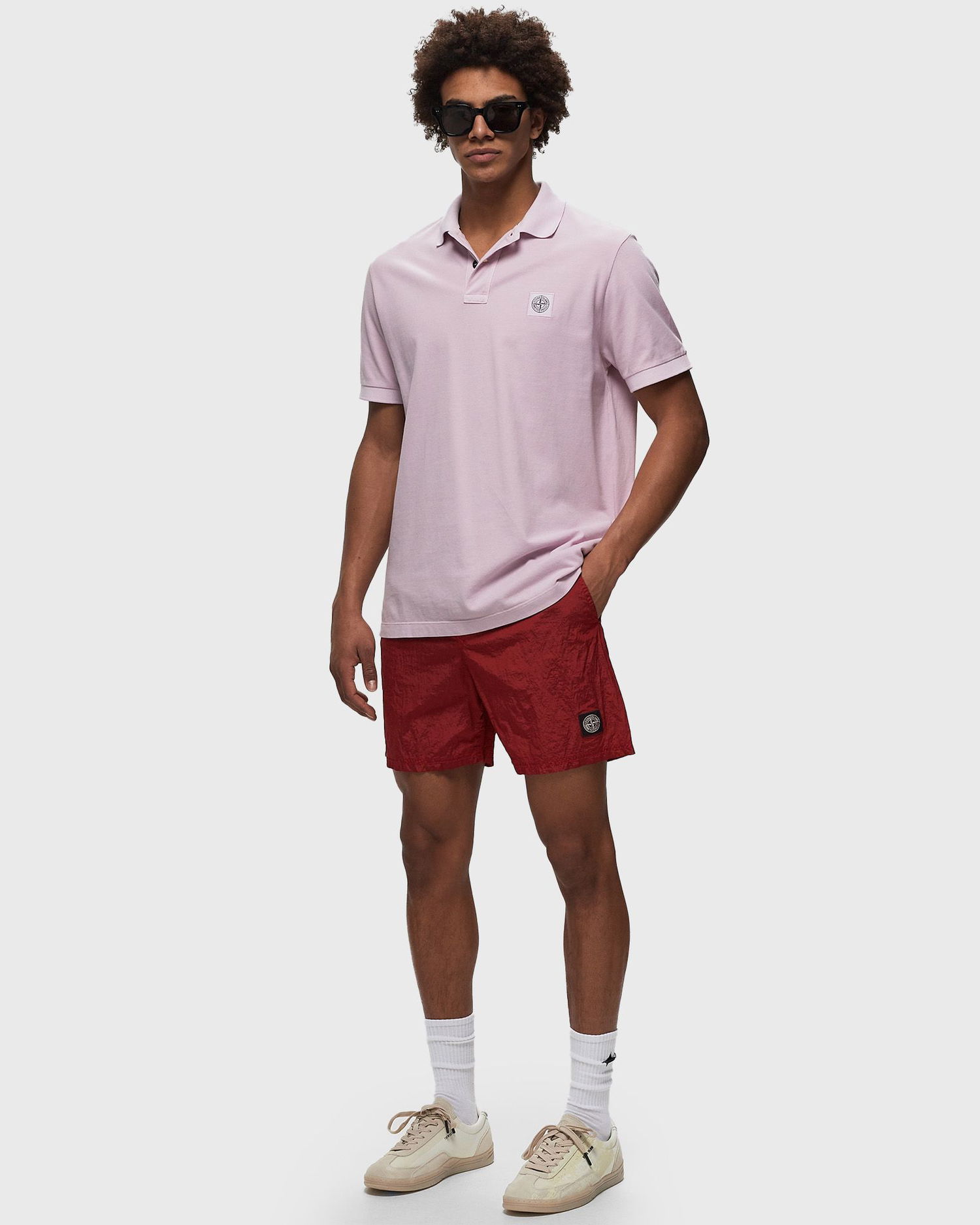 Shorts Stone Island Shorts Rød | 8015B0943.V0010, 1