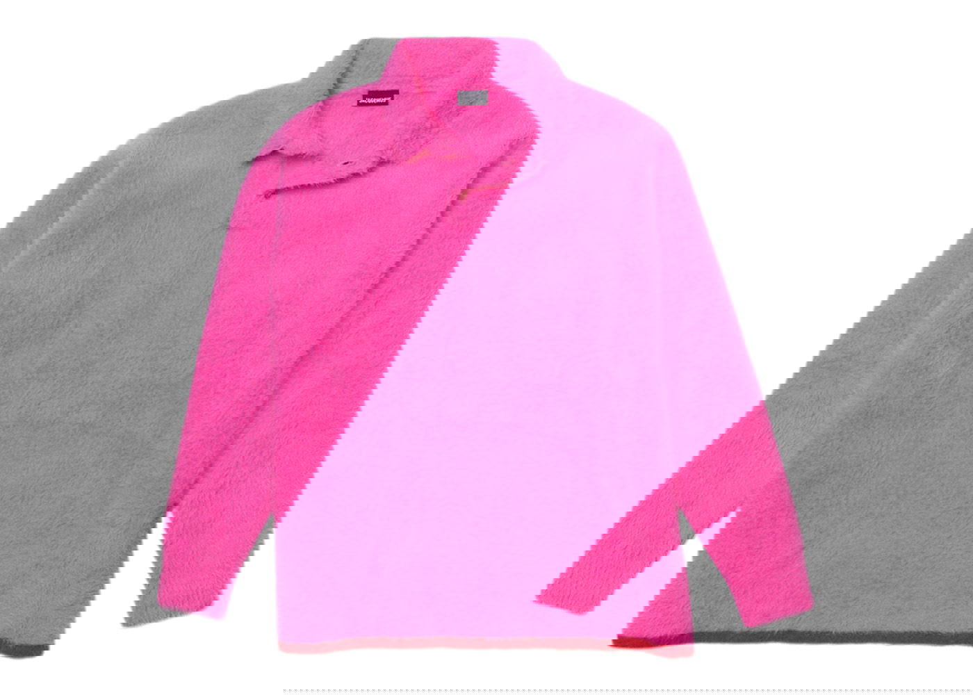Sweatshirt Jacquemus Polo Neve Fluffy Polo Lyserød | 216KN601-2390-430, 0