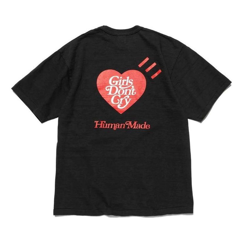 T-shirt Human Made Girls Don't Cry Valentine's Day T-Shirt Sort | XX25TE012