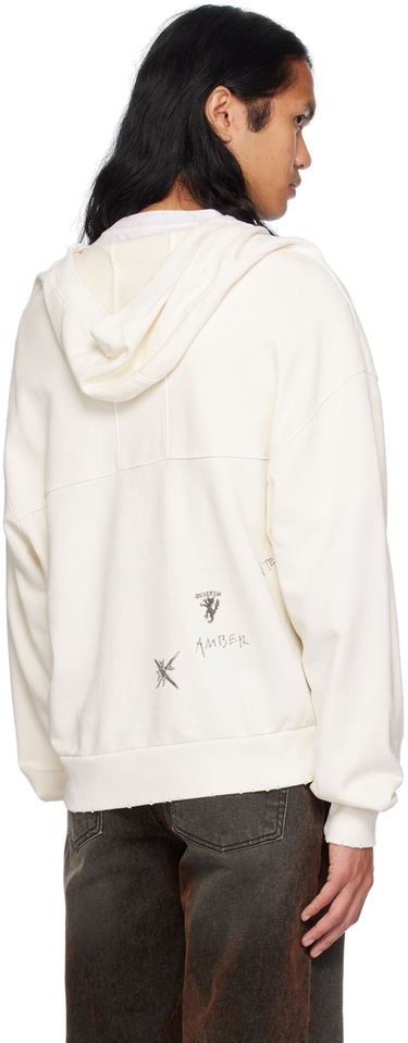 Sweatshirt We11done Wide Neck Sweatshirt Hvid | WD-TH2-24-801-U-WH, 2