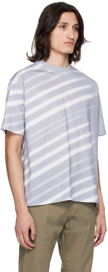 T-shirt Paul Smith Paul Smith Morning Light Stripe T-Shirt Grå | M1R-110Y-MP4287-40, 1