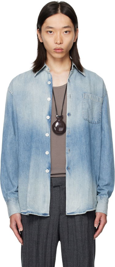 Skjorte OUR LEGACY OUR LEGACY Above Denim Shirt Blå | M4252AC, 0