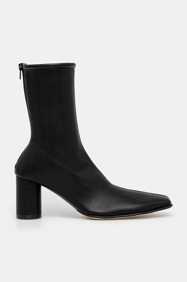 Sneakers og sko Maison Margiela Ankle Boots With Block Heel Sort | S66WU0120.P7973, 1