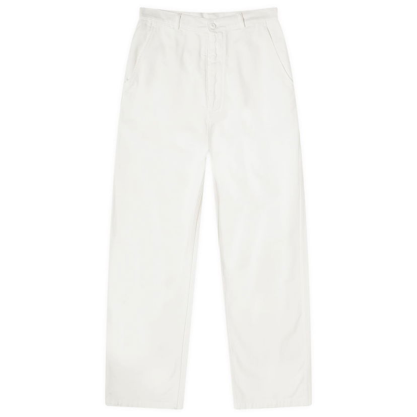 Jeans Maison Margiela Canvas in Off White Hvid | SH2KA0005-S30653-101