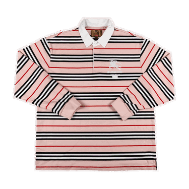 Polo skjorte Supreme Burberry x Rugby Lyserød | SS22KN12 PINK, 0