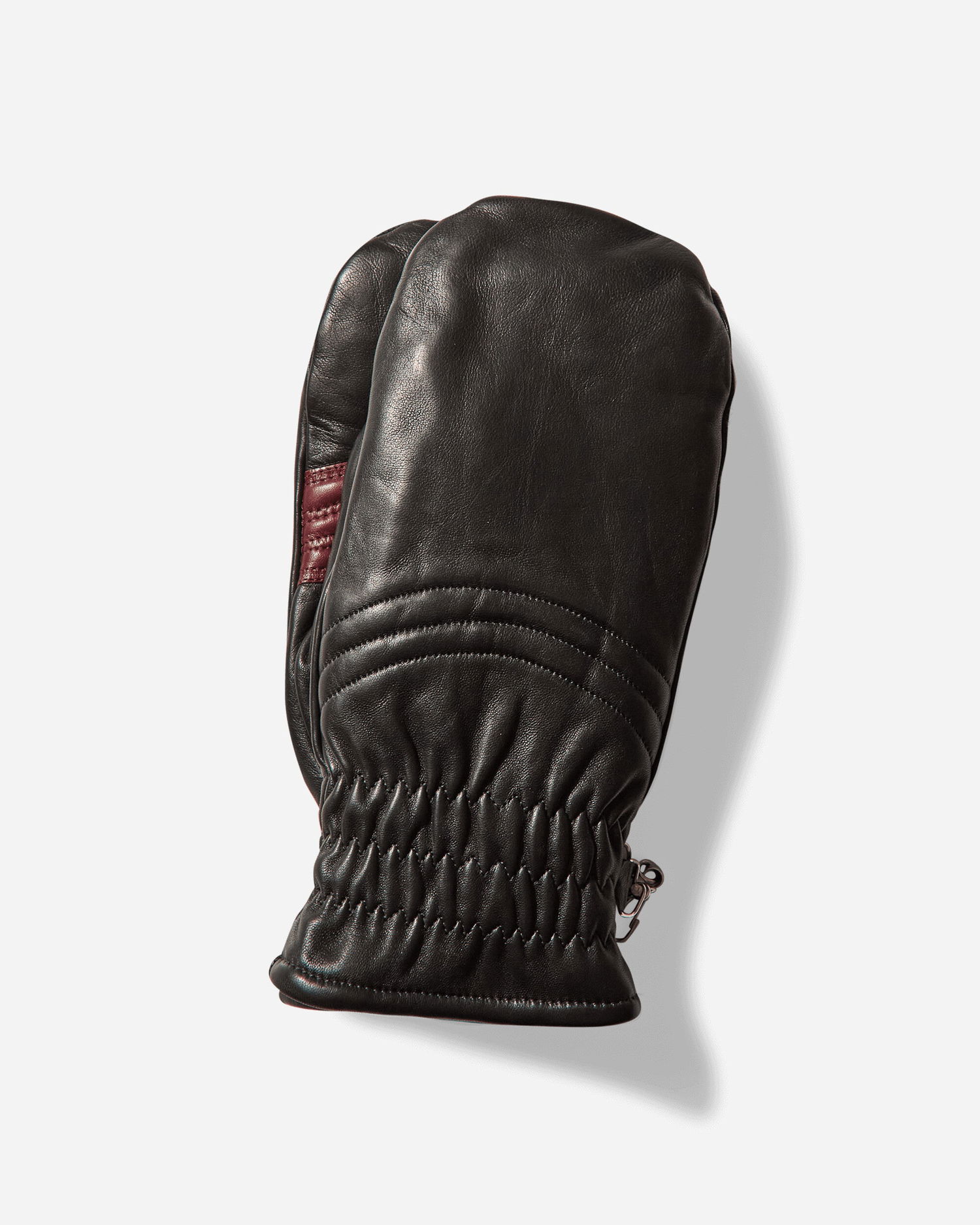 Handsker OUR LEGACY Spheric Leather Mittens Sort | A4258SBN 001, 1