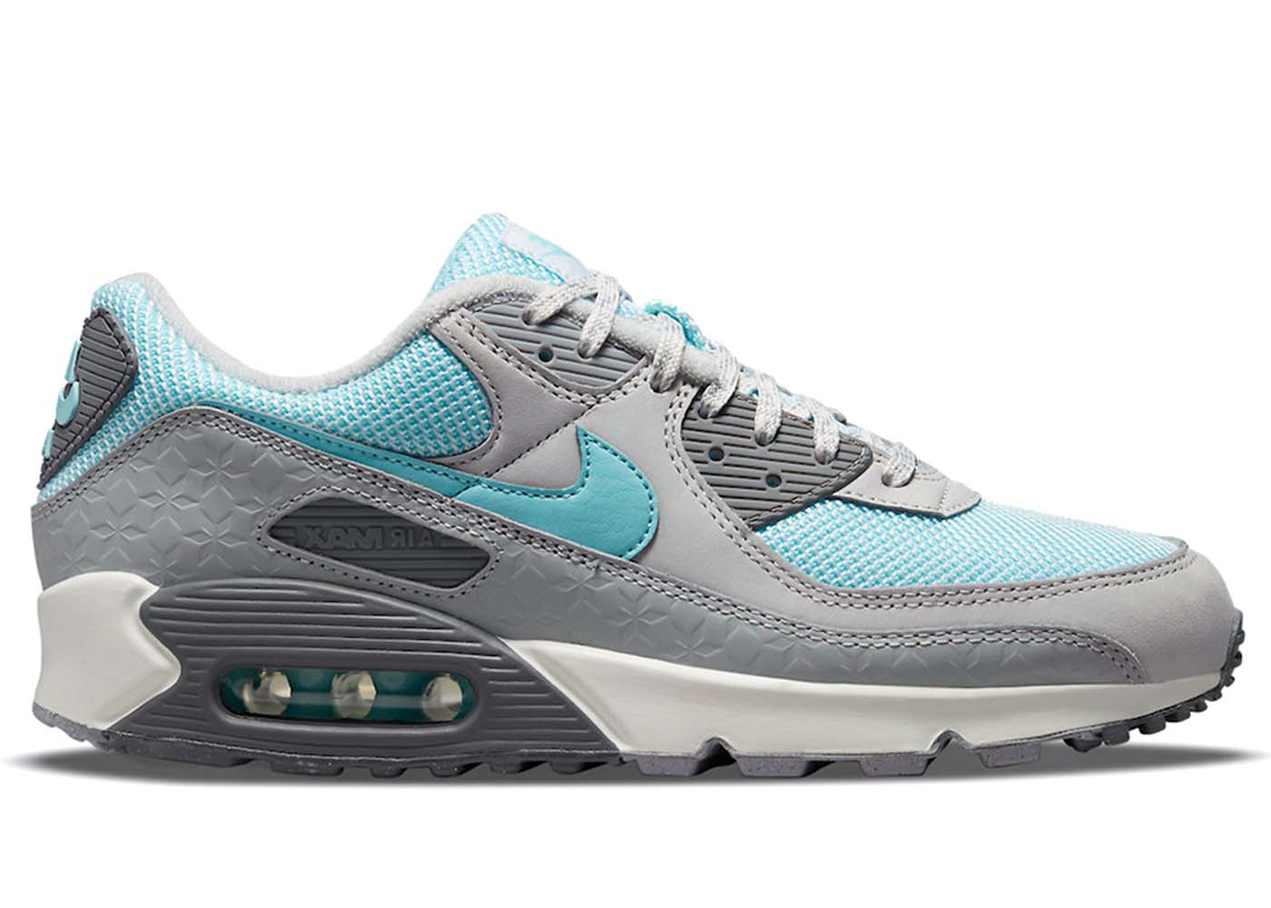 Sneakers og sko Nike Air Max 90 Snowflake Grey Ice Blue Grå | DJ5414-001, 0