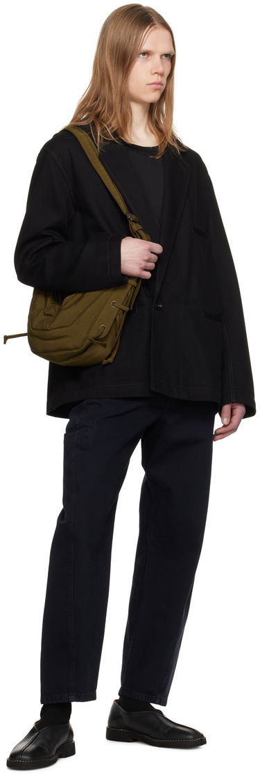 Frakker LEMAIRE Double-Breasted Blazer Sort | JA1038 LD1004, 3