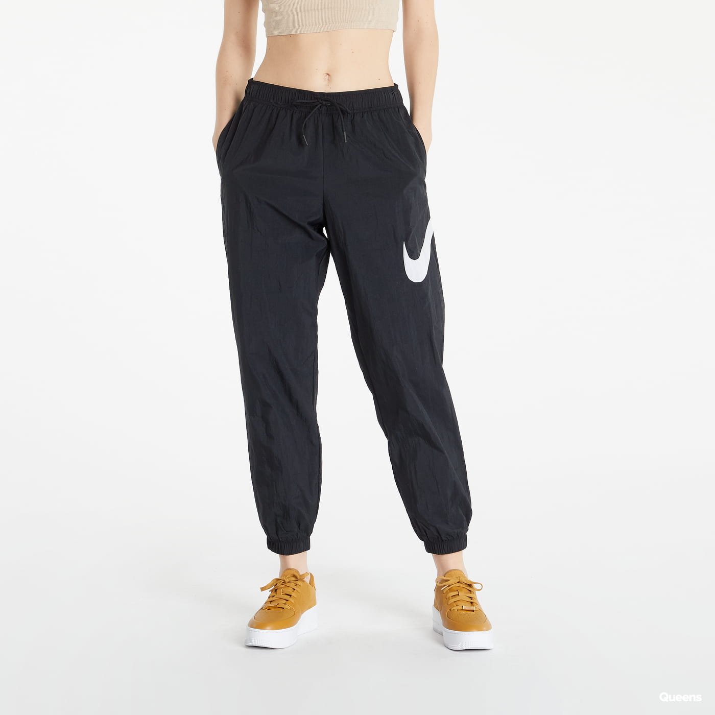 Joggingbukser Nike Mid Rise Trousers Sort | DM6183-010, 0