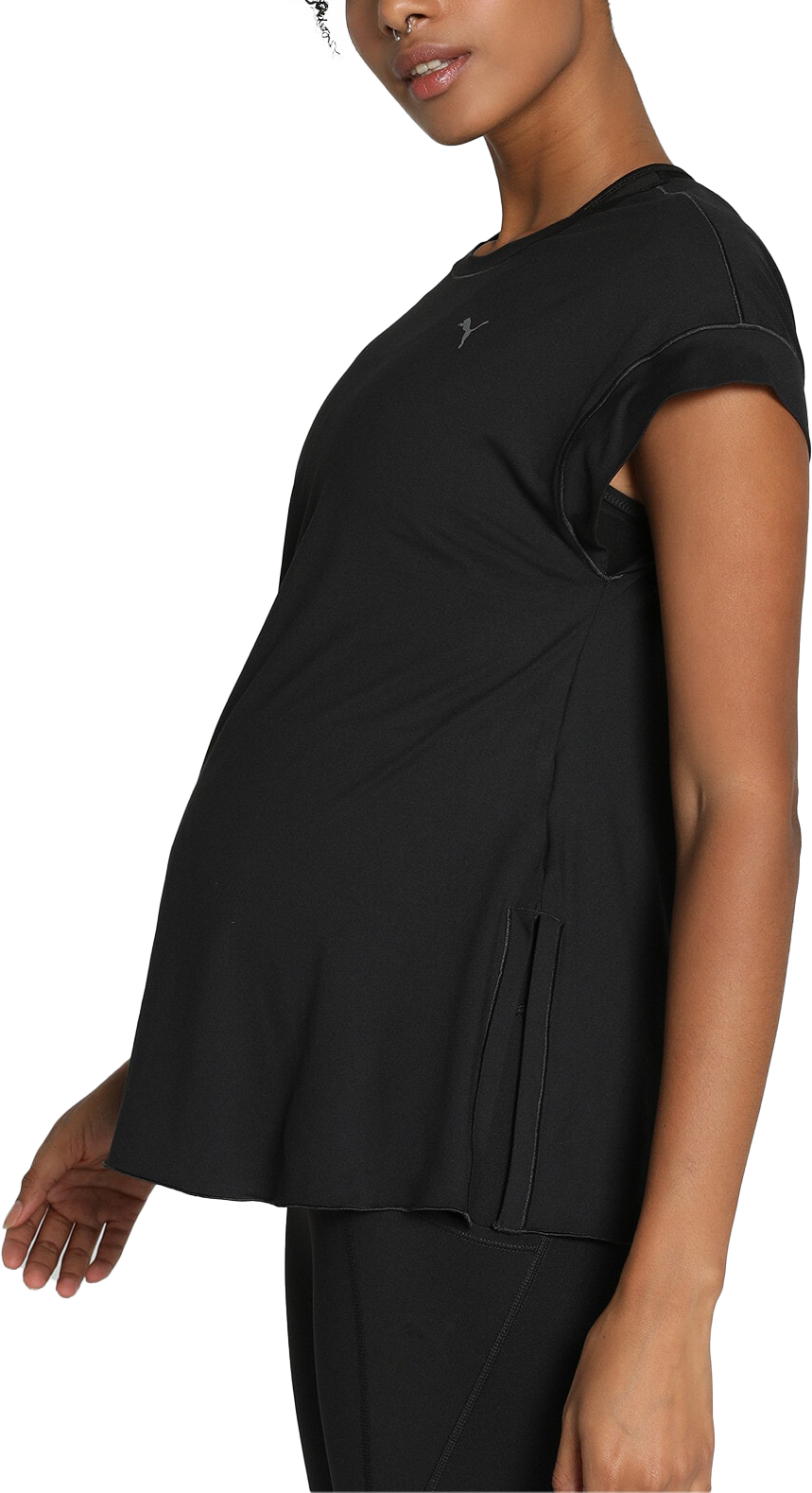 T-shirt Puma MATERNITY STUDIO OVERSIZED TEE Sort | 524857-01, 1