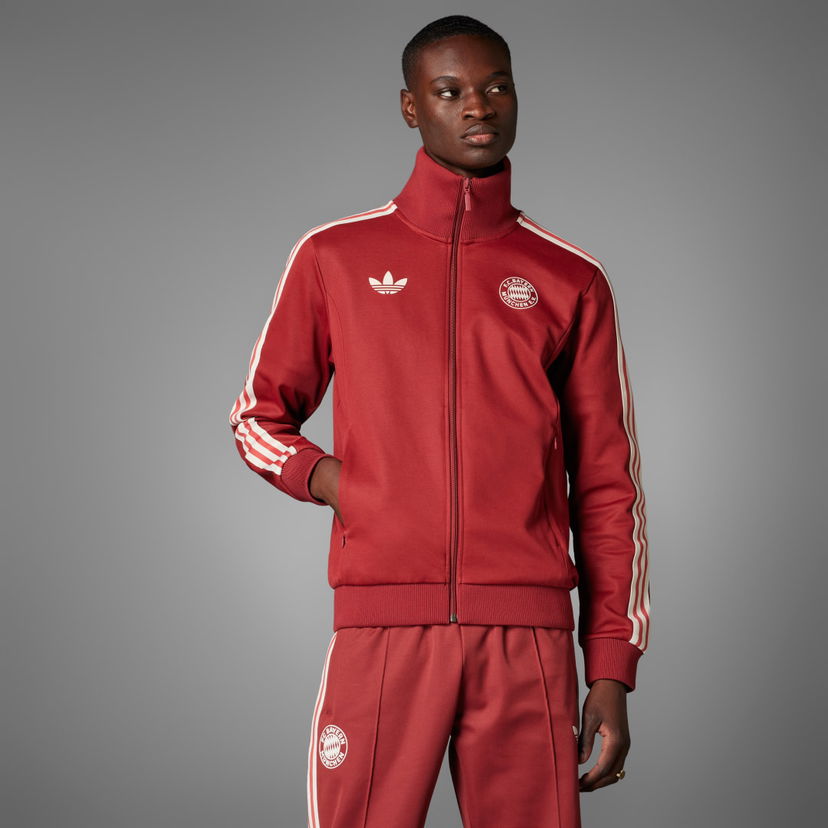Jakke adidas Performance FC Bayern Track Jacket Rød | IY0047