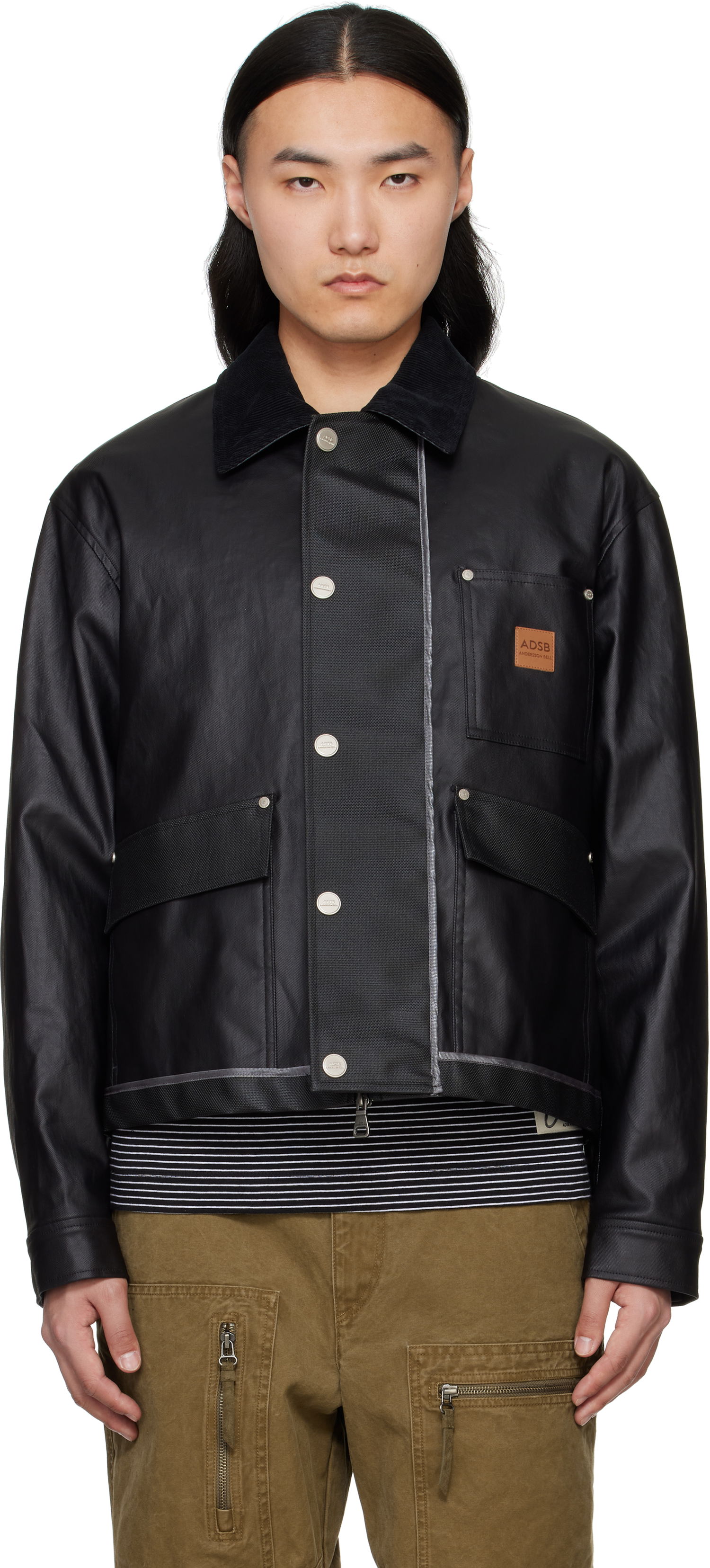 Jakke Andersson Bell Andersson Bell Dawoori Inside Out Jacket Sort | awa674m, 0