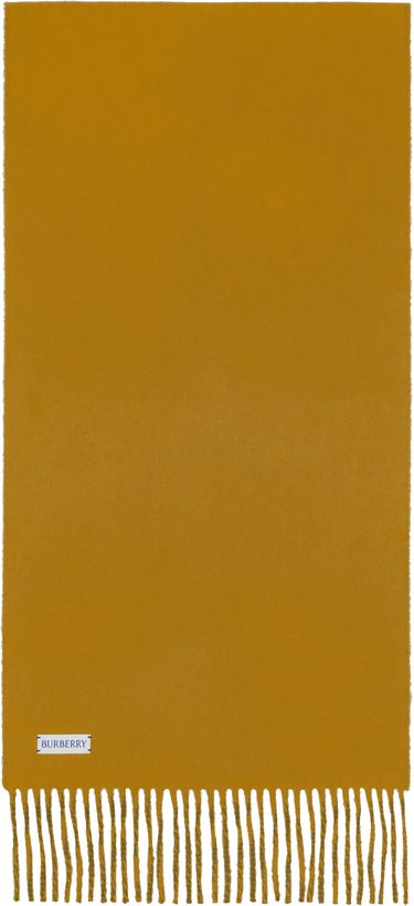 Tørklæde Burberry Burberry Cashmere Scarf Gul | 8110016, 1